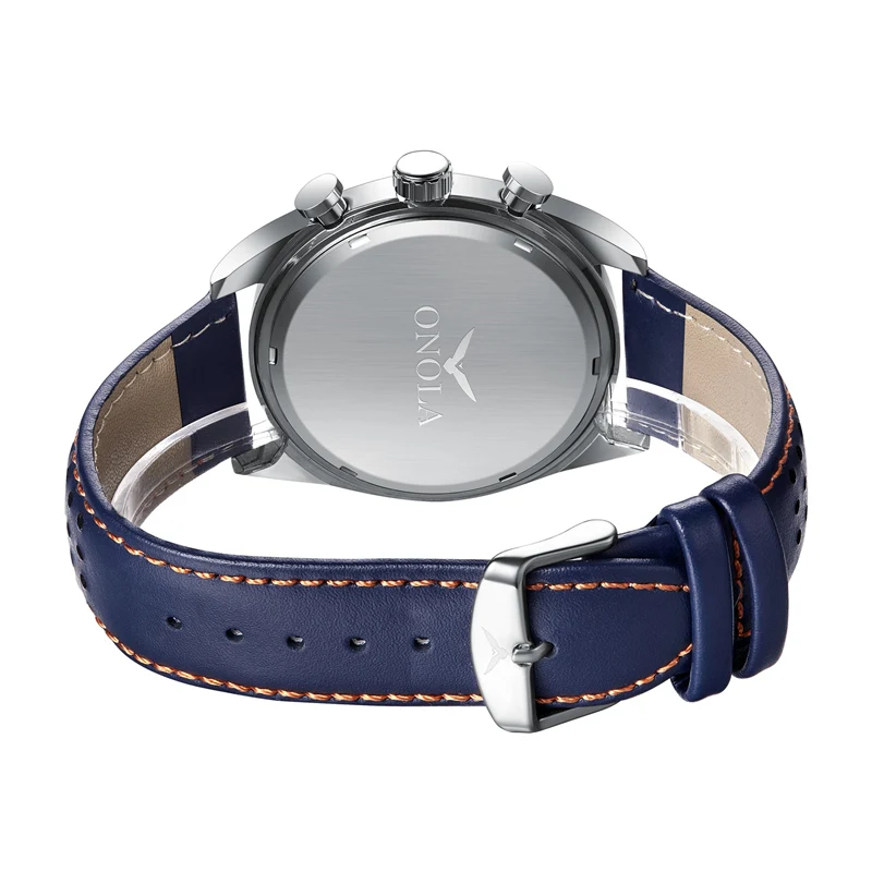 

Top Brand Luxury Onola Sports Watch Men's Casual Men's Watch Fashion Military Classic Leather Men's Clock Chronograph Watch