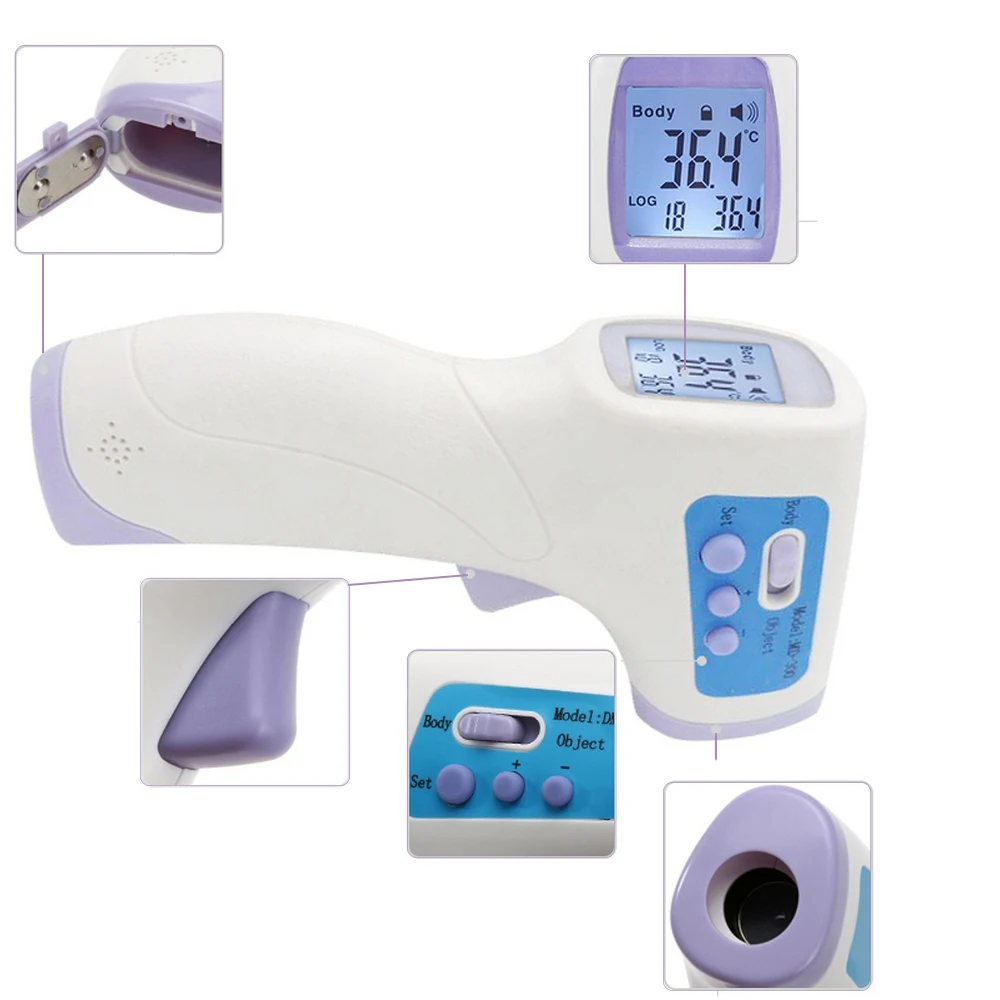 Цифровой Детский термометр инфракрасный для тела взрослых детей Torehead