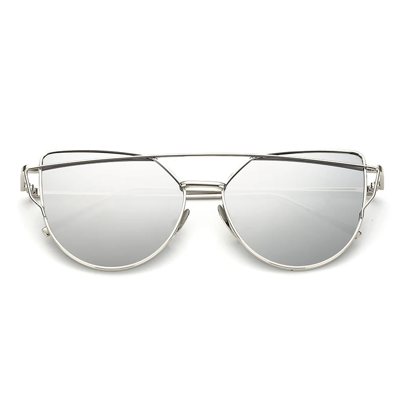 Солнечные очки LeonLion в винтажном стиле женские зеркальные солнцезащитные