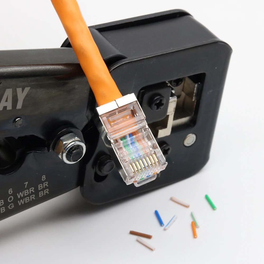 YPAY rj45 cable crimper rg45 network tools pliers rj12 cat5 cat6 8p 6p rj 45 Stripper pressing clamp tongs clip multifunction