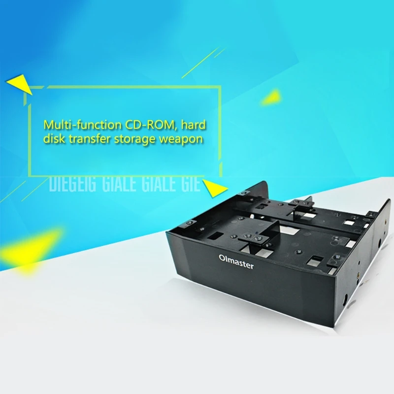 

Стойка для жесткого диска 20CB OImaster, 5,25 дюйма, устройство для 6x2,5 дюйма SSD, многофункциональный комбинированный кронштейн для преобразования ж...