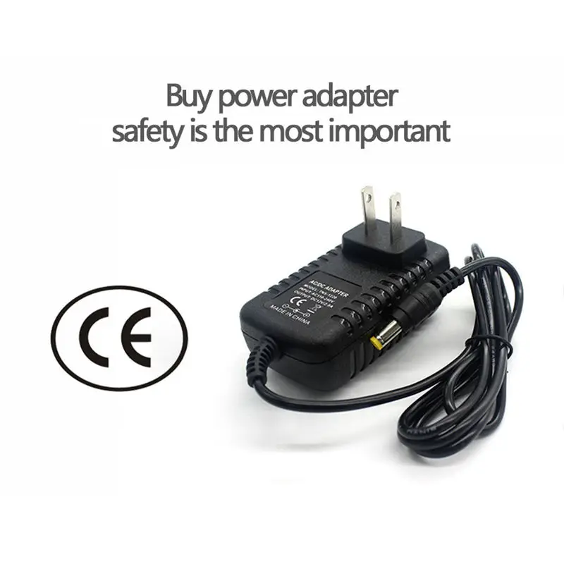 Ac/Dc 12V 2A 24W адаптер питания трансформатор для 5050 3528 Светодиодный