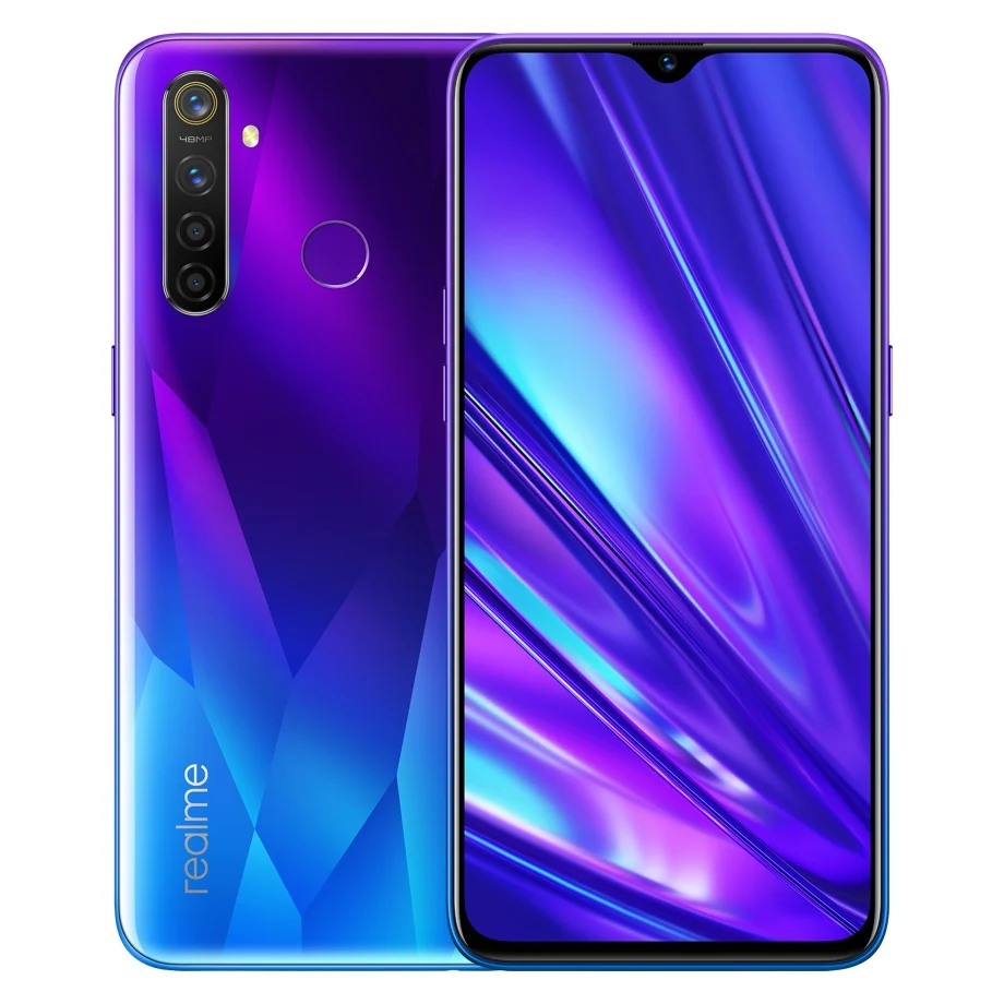 Realme Q мобильный телефон 6 3 дюймов Snapdragon 712 AIE Octa Core 48MP Quad Camera VOOC 20W Быстрый Зарядное