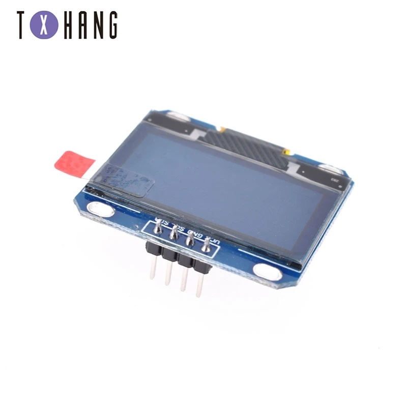 Белый 1 3 &quotI2C IIC Серийный 128X64 OLED ЖК-дисплей модуль/M32/AVR | Электронные компоненты и