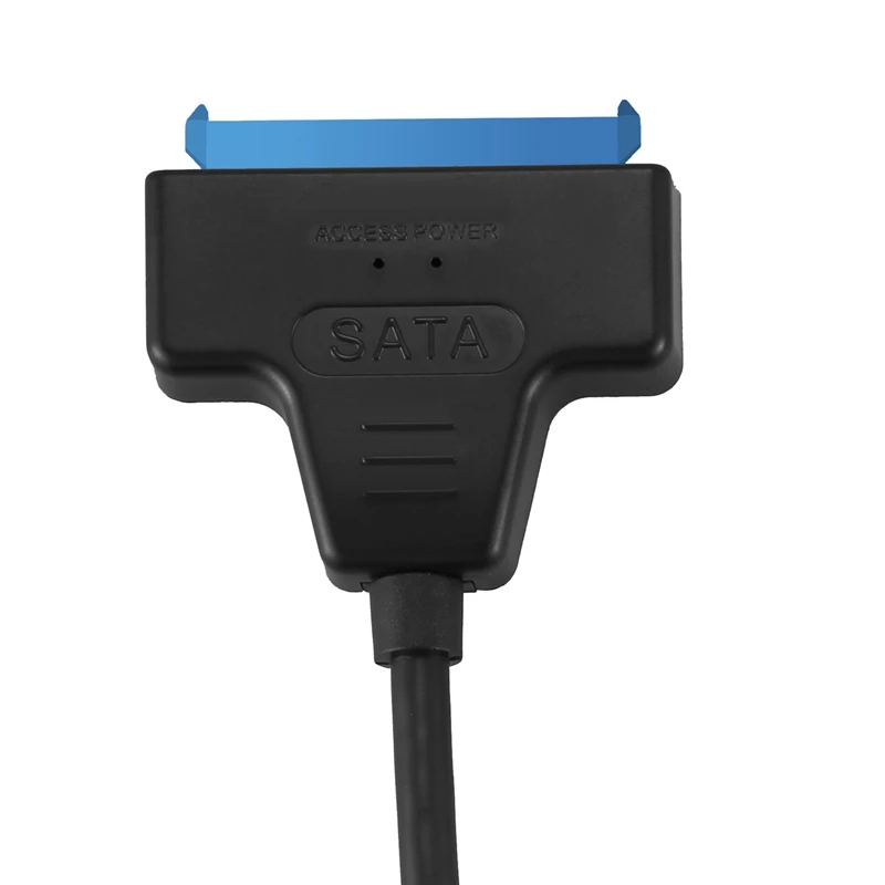 Конвертер USB кабель для передачи данных 3 0 порт Sata III SSD / HDD 2 5 дюйма черный/антрацит