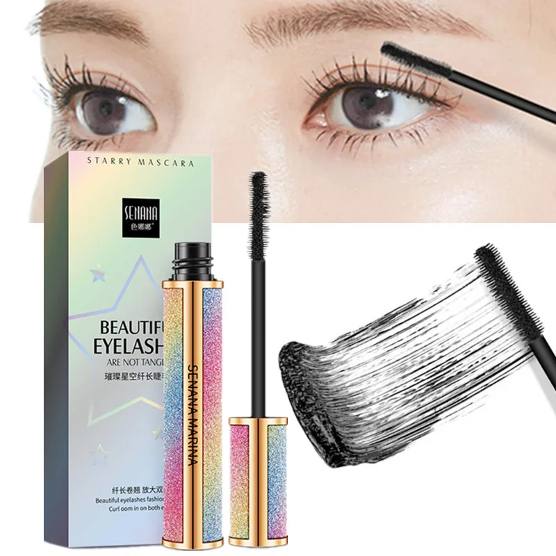 Тушь для ресниц Starry Sky 4D водостойкая шелковая тушь густая завивка натуральная