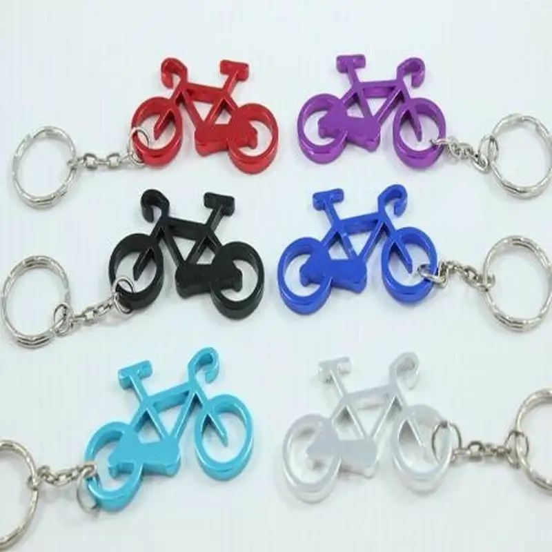 Бесплатная доставка 300 шт милый велосипед металлический открывалка для пива