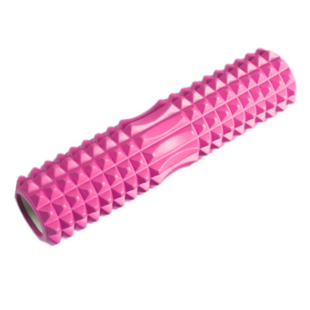 

Yoga Foam Roller EVA Hollow Yoga Column Balance Stick Spike Foam Massage Stick Shaft Crescent Floating Roller for Gym Fitness