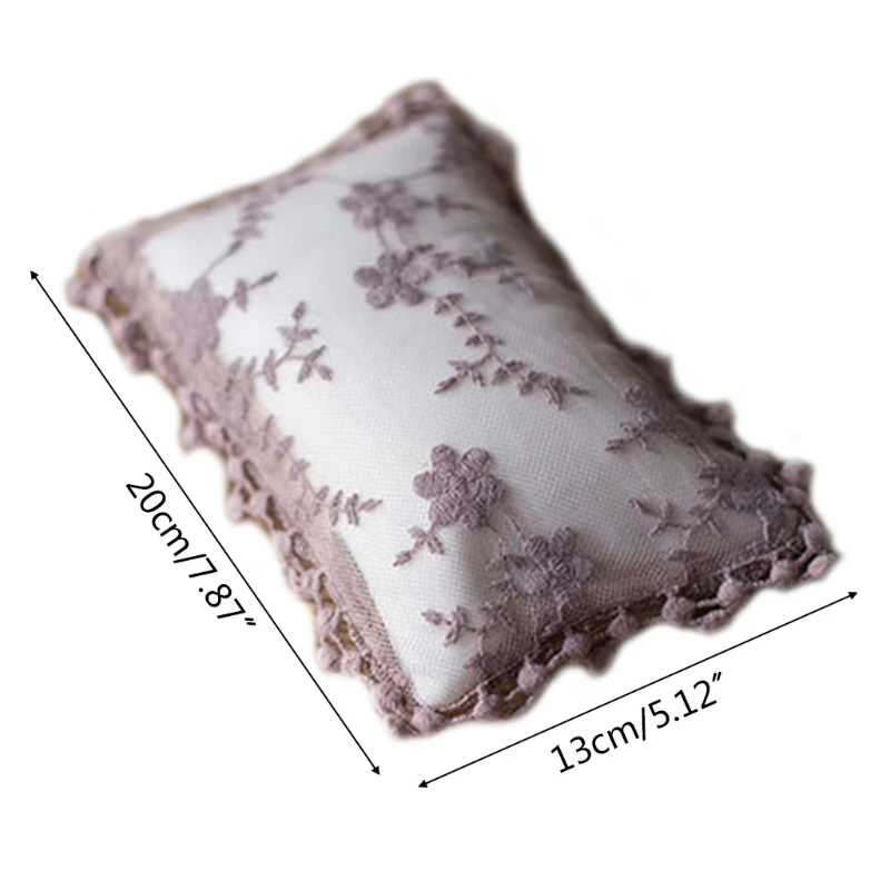 

Newborn Posing Lace Floral Pillow Baby Infant Photography Props Photo Shooting Accessories