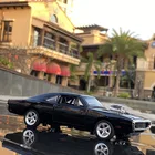 Модель автомобиля Dodge Charger из сплава 1:32, литая и Игрушечная модель спортивного автомобиля, имитация звусветильник, детская игрушка в подарок