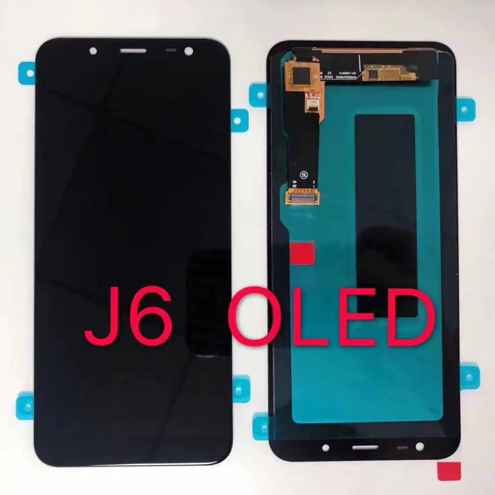 ЖК дисплей Super AMOLED для Samsung Galaxy J6 2018 J600 J600F J600Y с сенсорной панелью в сборе