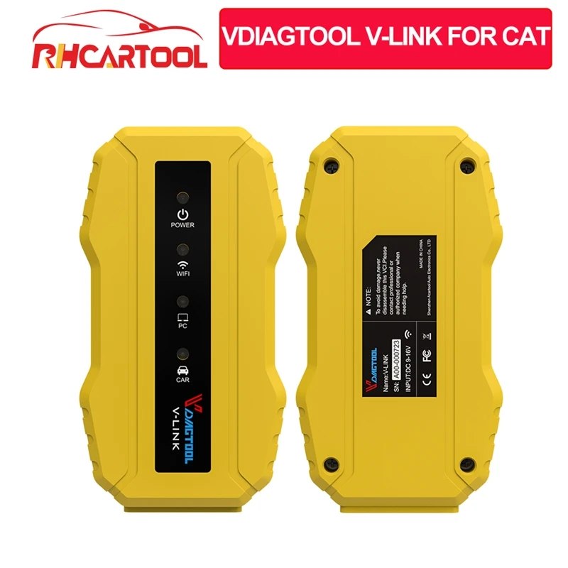 Автомобильный диагностический инструмент Vlink Vdiagtool V link для CAT Wifi версия CAT3