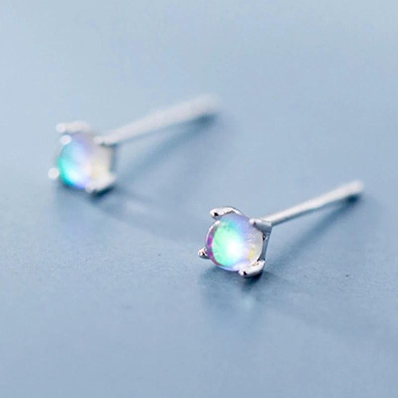 Женские серьги из серебра 925 пробы с натуральным камнем | Украшения и аксессуары