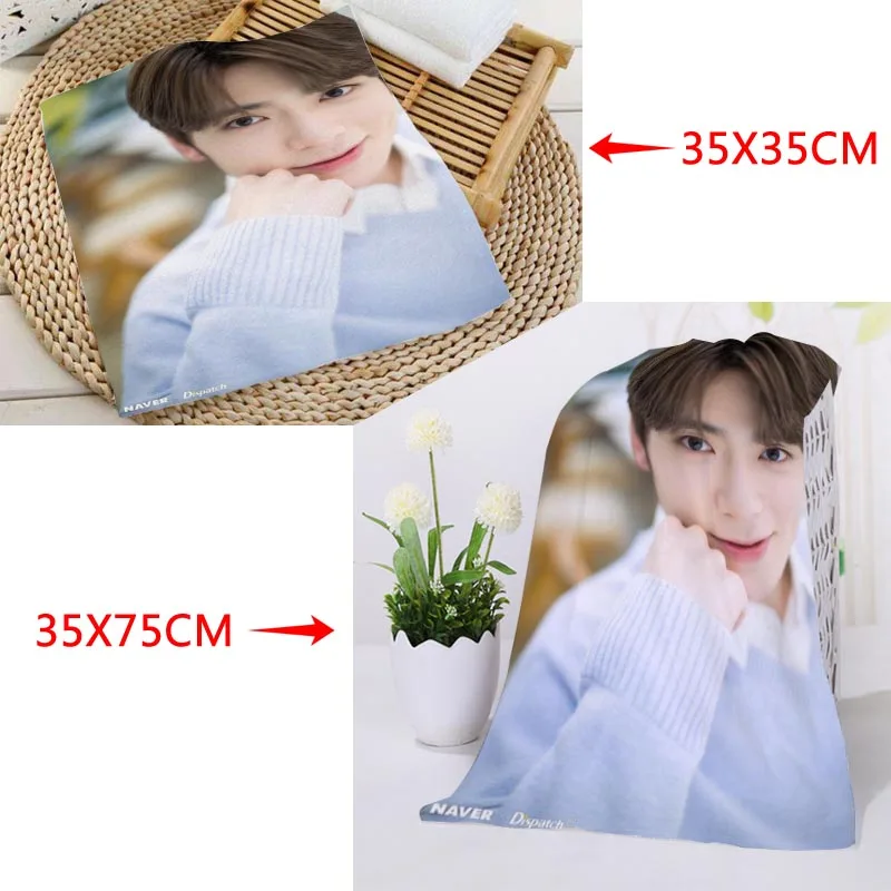 Изготовленное на заказ квадратное полотенце с принтом KPOP NCT JaeHyun абсорбирующее