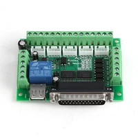 driver board controller breakout board cnc 5 axis motor interface breakout board with optical coupler for stepper driver mach 3