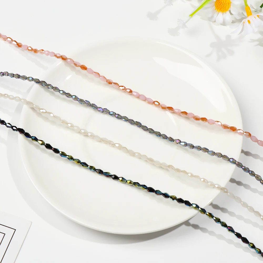 Цепочка для маски лица с кристаллами и бисером ремешок очков цепочка чтения