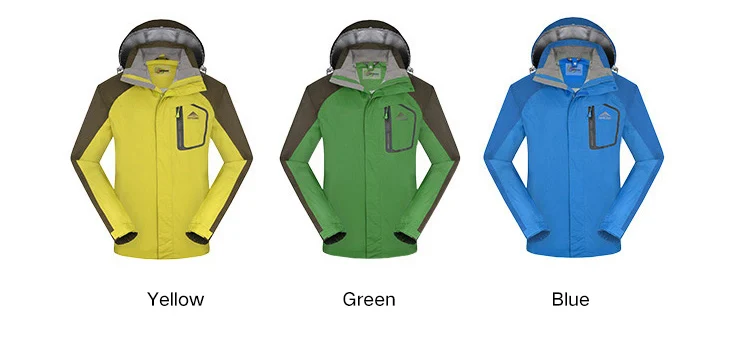 ROYALWAY New arrival Mens Hiking Windbreaker Camping Trekking Climbing Fishing Male Jackets Waterproof Coats RFOM1046E