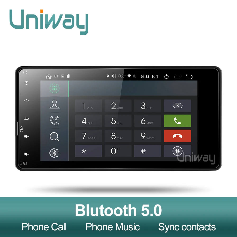 Uniway AOLD7071 4G+32G android 9.0 car dvd for Mitsubishi outlander lancer 2010 2012 2013 2014 2015 radio gps navigation | Автомобили и