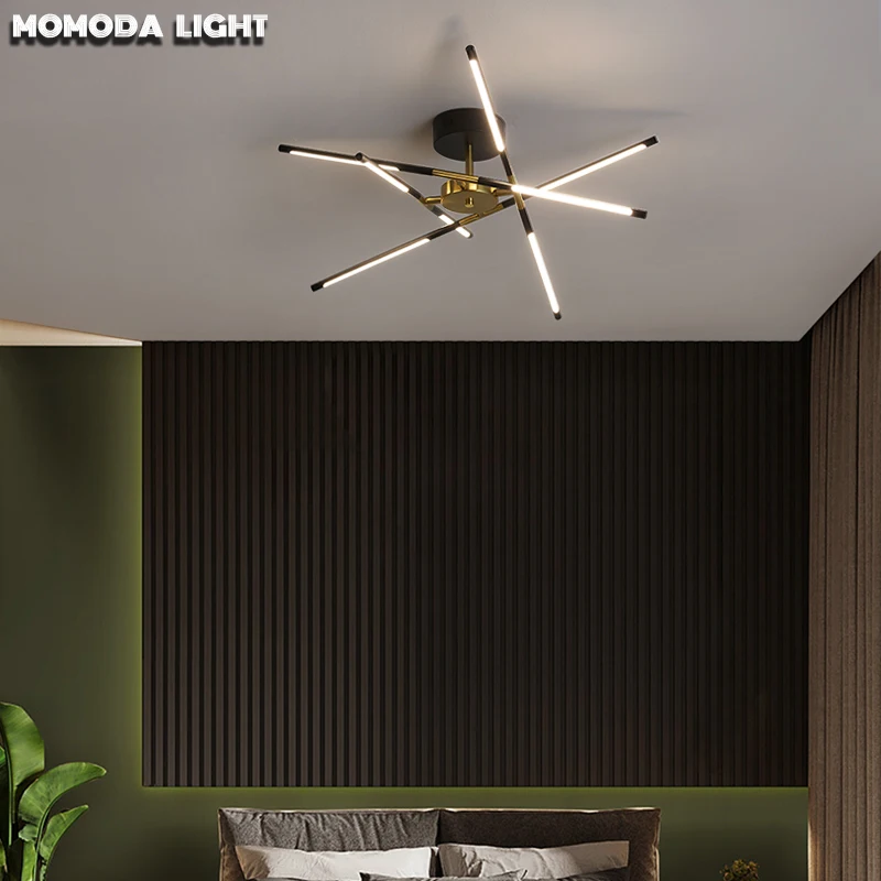 Светодиодный потолочный светильник MOMODA роскошные декоративные светодиодные