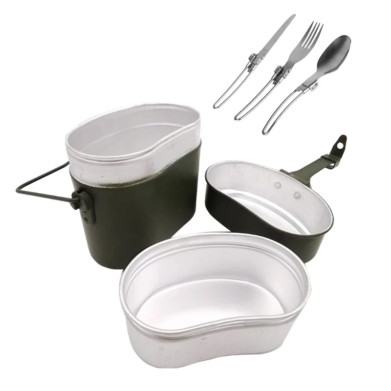 1 шт. походная плита для пикника походов выживания бенто ланч бокс горшок/чаша 3