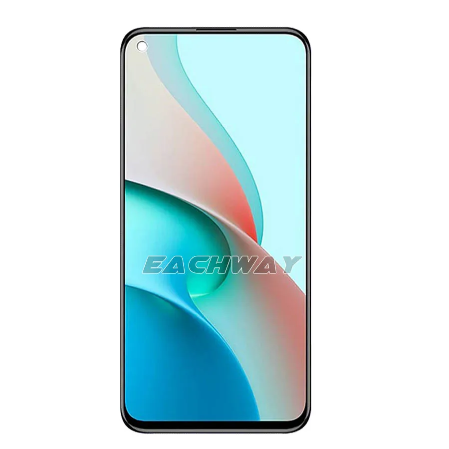 6 53 &quotоригинальный для Xiaomi Redmi Note 9 5G ЖК-дисплей с сенсорным экраном дигитайзер в