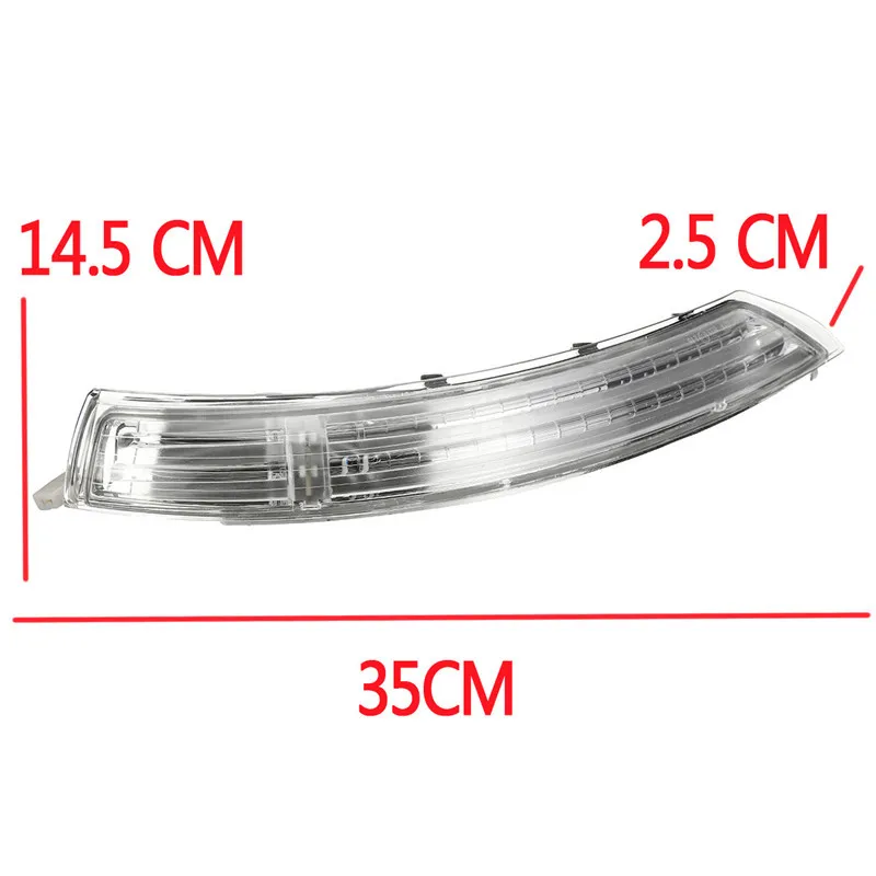 

Side Rear View Mirror LED Turn Signal Lights Amber Left/Right for VW Touareg 2007 2008 2009 2010 2011 7L6949101C/2C
