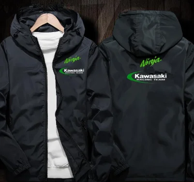 

2020 Motocross racing team Jacket Waterproof Windproof Jacket Motorbike Riding Hooded zipper Windbreake Racing Suit