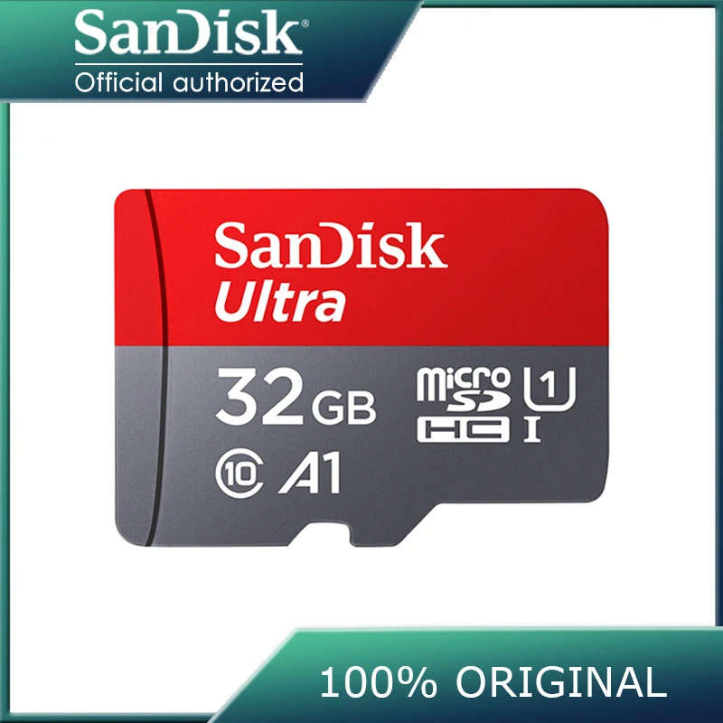 Thẻ Nhớ SanDisk Micro SD 32GB 16GB 64GB 128GB 200GB 256GB 1TB thẻ Nhớ MicroSD Max 100 MB/giây Uitra C10 Thẻ TF Cartao De Memoria