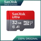 Двойной Флеш-накопитель SanDisk Micro SD карта, 32 Гб карта памяти 16 Гб 64 Гб 128 ГБ 200 256 1 ТБ MicroSD Max 100 МБс. Uitra C10 TF карта cartao de memoria