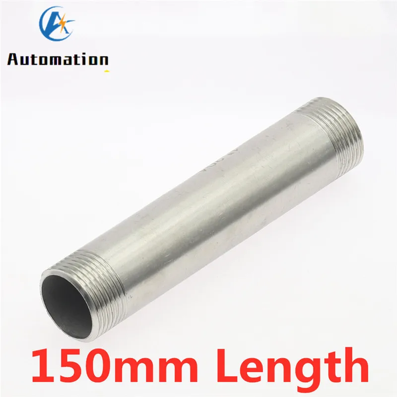 1/8 &quot1/4" 3/8 &quot1/2" 3/4 &quot1" BSP с наружной резьбой Длинный ниппель 304 фитинги из