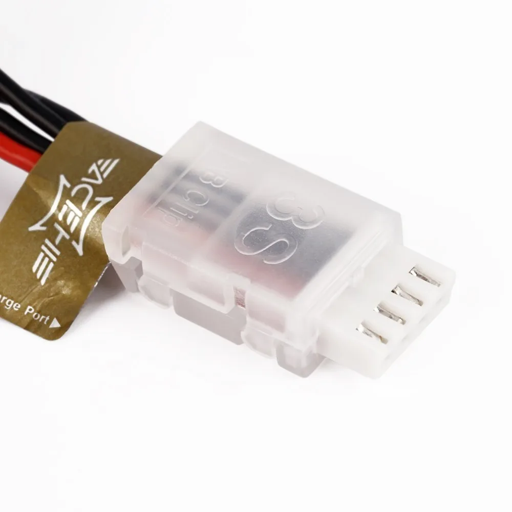 1 шт. ACEHE 11,4 V 2500mAh 50C 3S1P 28,5 WH с XT60 вилкой высокого напряжения Lipo батарея