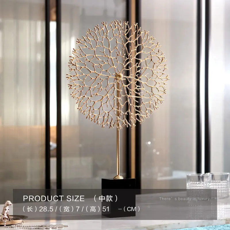 Медная Коралловая статуя украшения для рукоделия рождественские дома черная