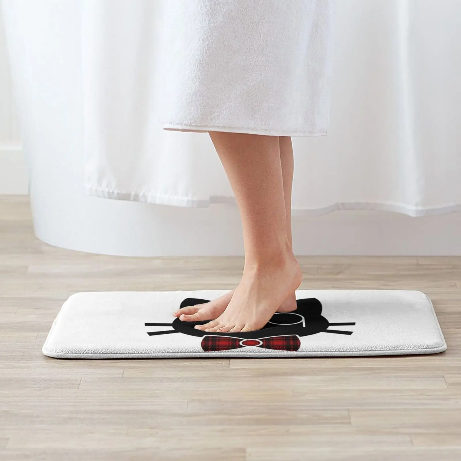 Ковер Mr Kitty (в клетку) коврик подушка Мягкий Нескользящий котенок шикарный ковер