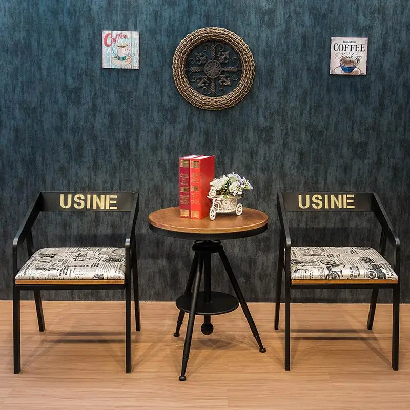 Стол и стулья для чайного магазина балкона кафе столы комбинированные