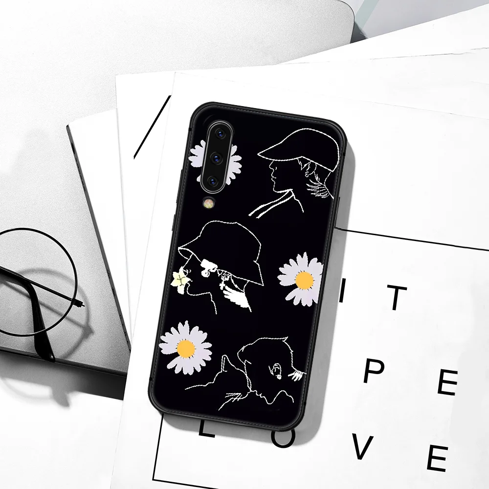 

Peaceminusone Flower Art Phone Case For Samsung Galaxy A7 9 8 10 20 20e 21 S 30 30S 31 41 50 50S 51 70 71 91 black Cell Silicone