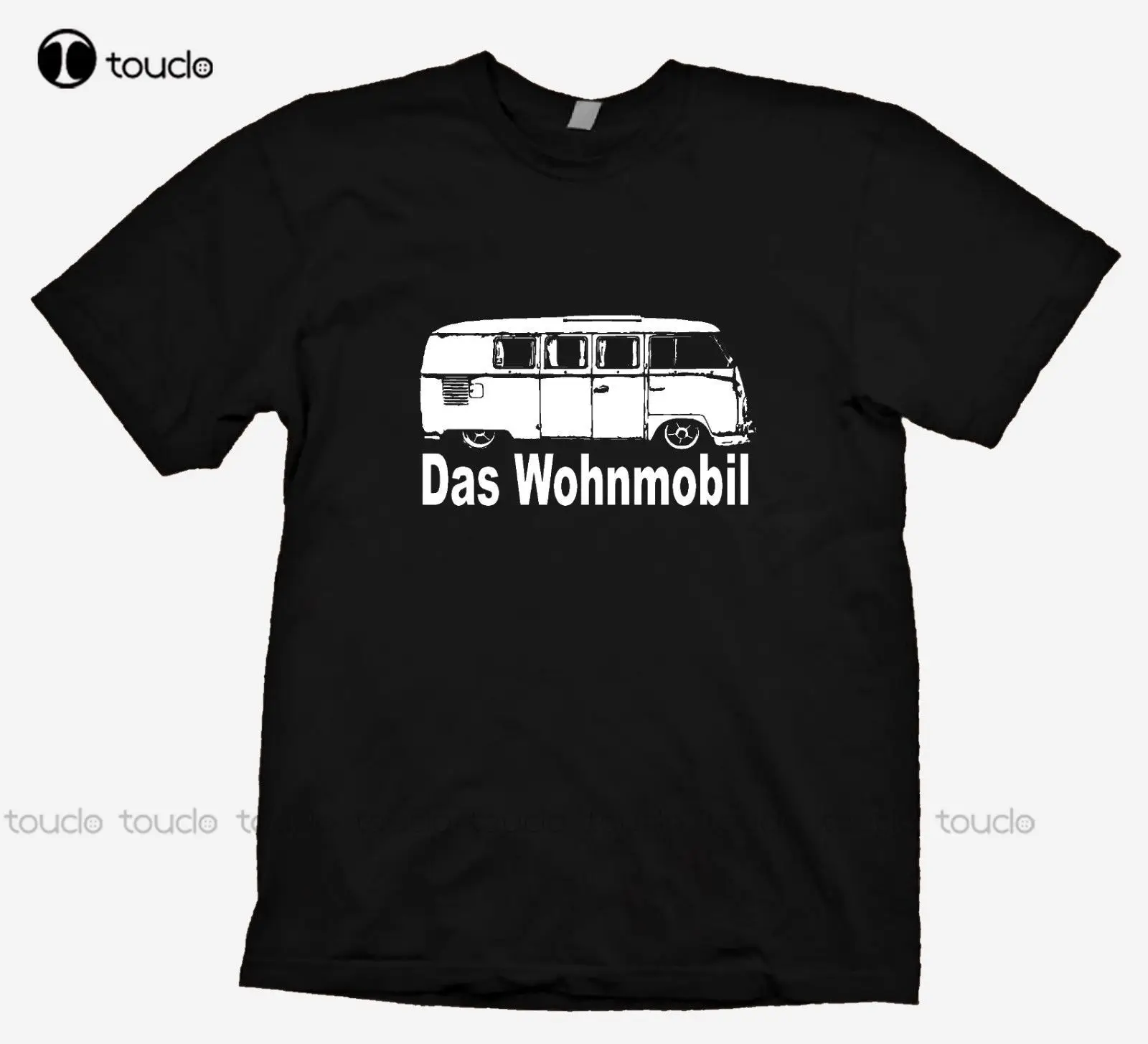 

Men's High Quality Tees Germany Car T Shirt Split Screen Classic Campers Van Dub Bus Retro Classic Das O-Neck Teenage T-Shirt