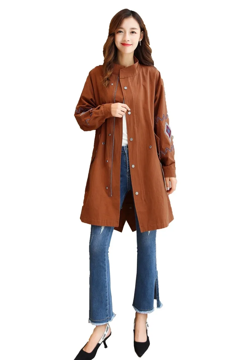 Женские куртки и пальто новая зимняя куртка женские корейские вышитые блузки с