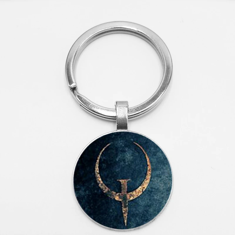 

Suspended Round Glass Convex Earthquake Pendant Keychains Glass Earthquake Jewelry Personalized Picture Clips Cabochon Keyring