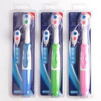 1 set professional oral care electric toothbrush revolving brush nylon bristles rechargeable teeth brush with 2 brush heads