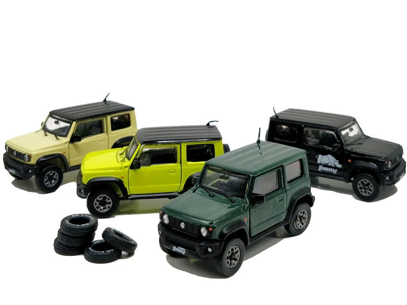 1: 64 BM творения Suzuki Jimny(JB74) правый руль литой модельный автомобиль
