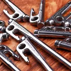 1 шт. колышки для палатки для кемпинга сверхмощные Колышки из нержавеющей стали колышки для палатки с крючком для путешествий на открытом воздухе Аксессуары для кемпинга серебристого цвета