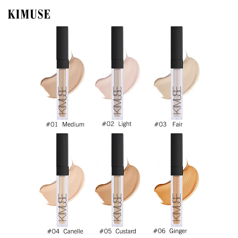 Крем консилер для лица KIMUSE идеально закрывает поры темные круги осветляет жидкий