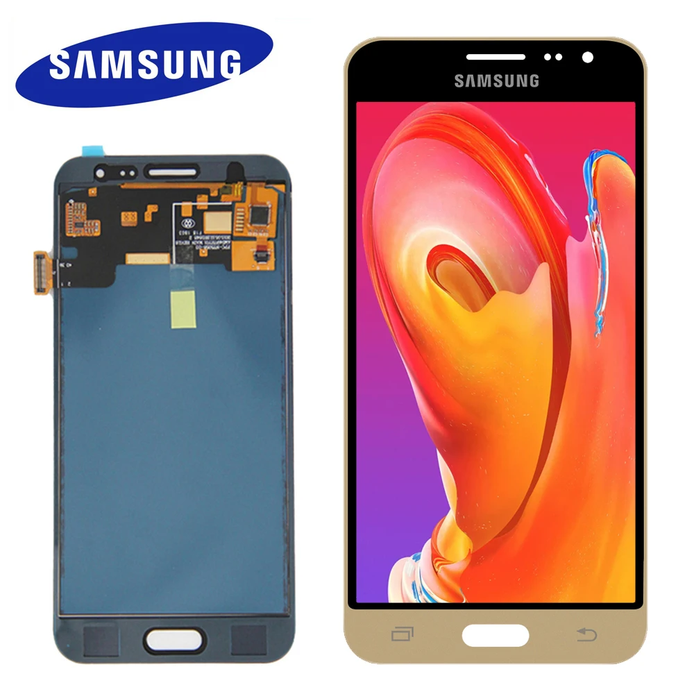 5 шт./Лот ЖК дисплей для Samsung Galaxy J3 2016 J320 J320F J320H сенсорный экран дигитайзер в сборе с