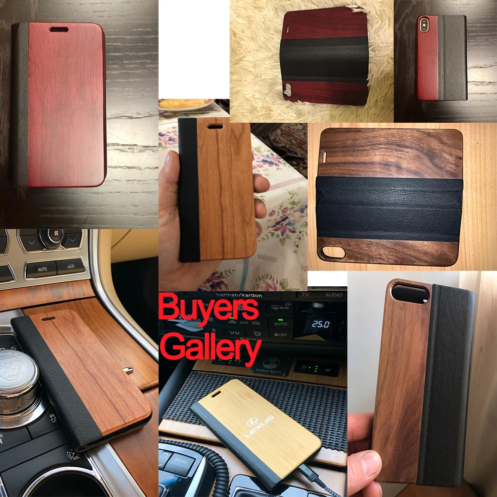 NORTHFIRE бамбука натурального дерева из искусственной кожи чехол для iPhone 11/11 Pro Max XR X XS Max 6/6 S/7/8 Plus чехол-портмоне с откидной крышкой сумка Coque