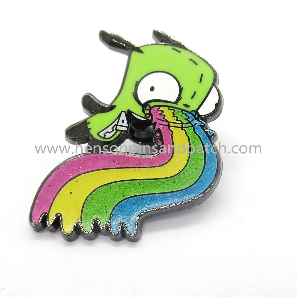 Розничный и в наличии металлический цинковый сплав жесткая Эмаль Пикачу