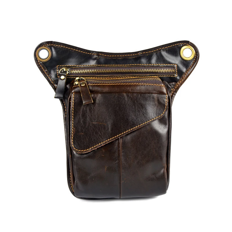 NEW Vintage Leather Drop Leg Bag Outdoor Thigh Waist Hip Fanny Pack for Men Women | Спорт и развлечения