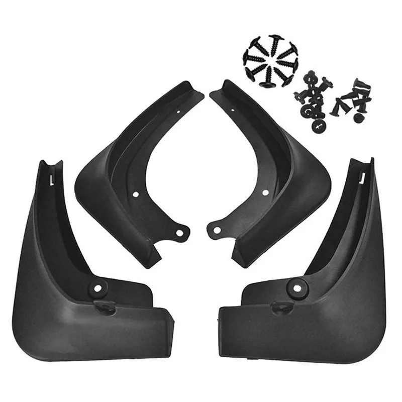 4 шт. брызговики из АБС пластика для Tesla MODEL 3 2016 2017 2018 2019 2020 2021|Грязезащита| |