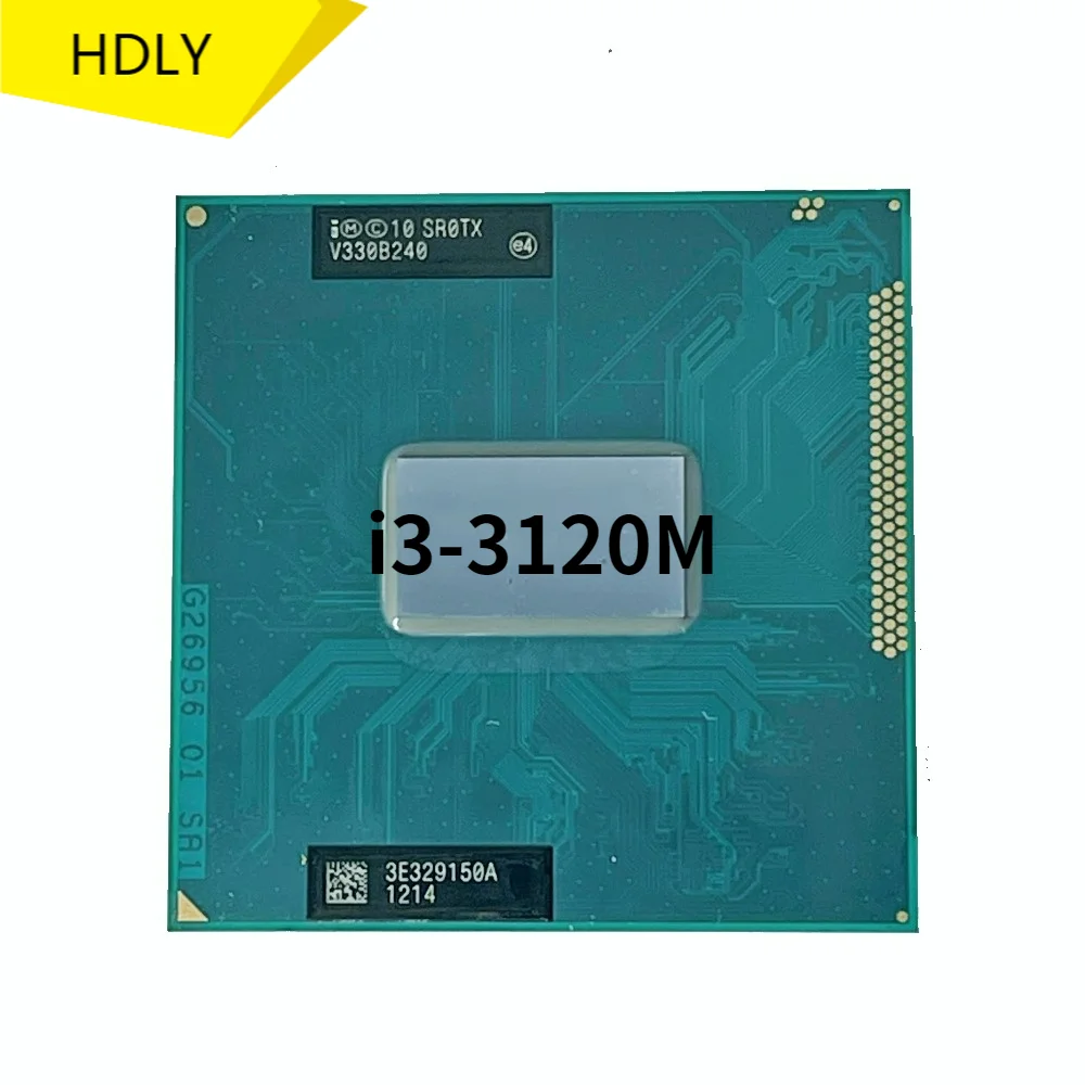Процессор Intel Core i3 3120M SR0TX 2 5 ГГц двухъядерный четырехпоточный 3 МБ 35 Вт разъем G2 /