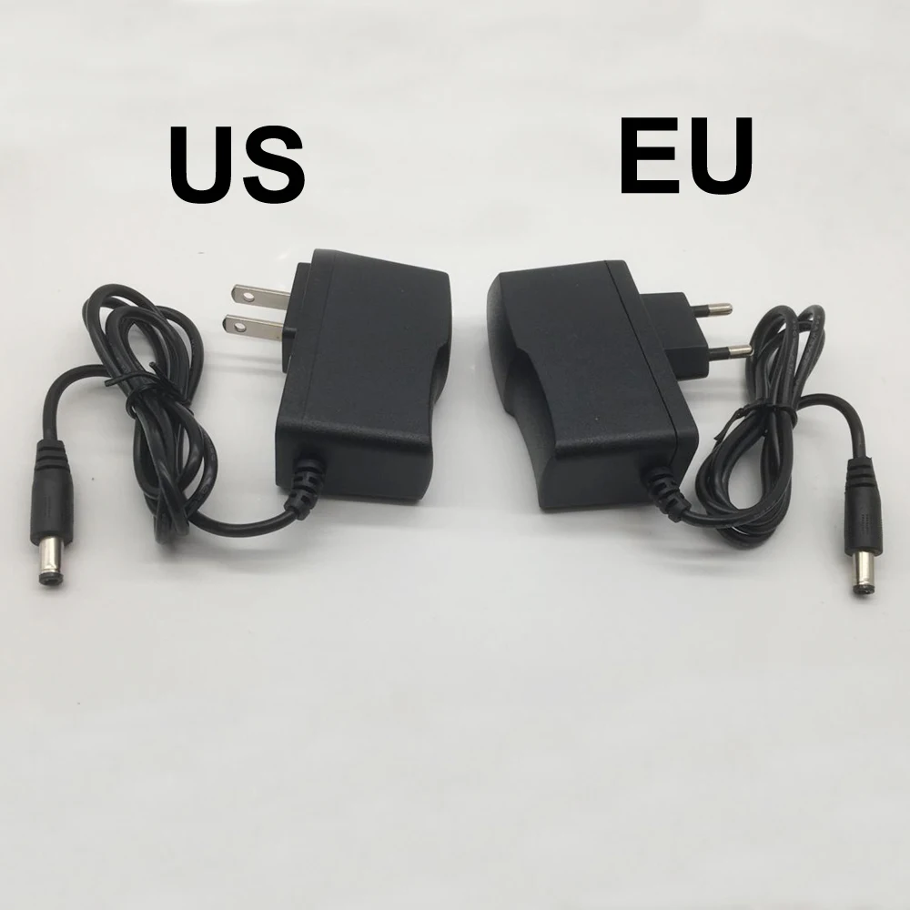 

1 pcs 100-240V AC to DC Power Adapter for Charger 3V 4.5V 5V 6V 7.5V 9V 12V 0.5A 1A 2A 3A EU US plug 5.5 mm x 2.1 mm