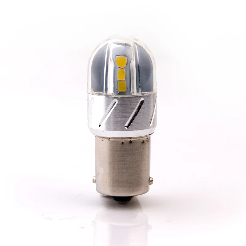 2 шт 1156 BA15S P21W led 3030 6SMD 4W авто DRL Автомобильный светодиодный сигнал поворота Стоп